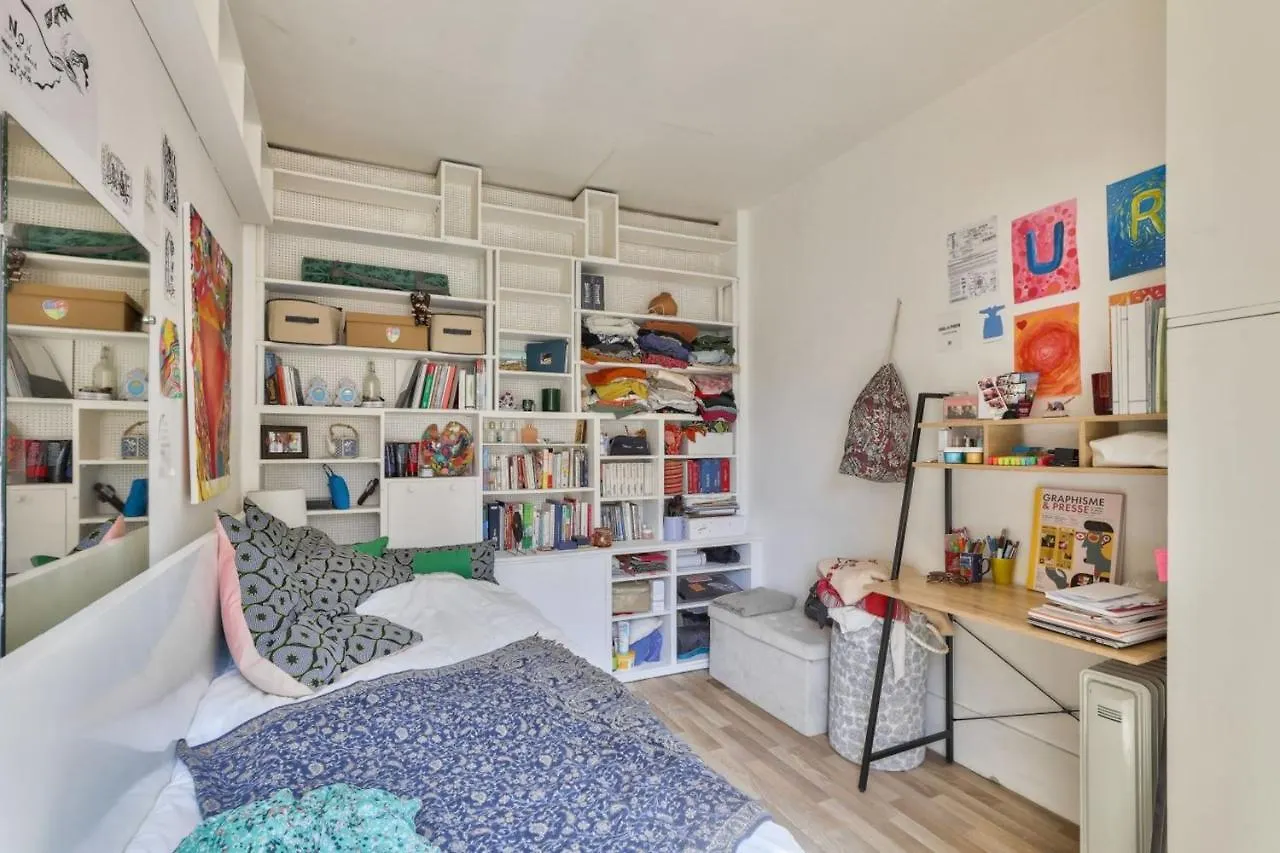 Bright Studio In Alesia - Paris 14 Apartment France