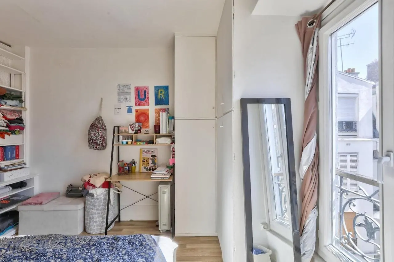 Bright Studio In Alesia - Paris 14 Apartment 0*,