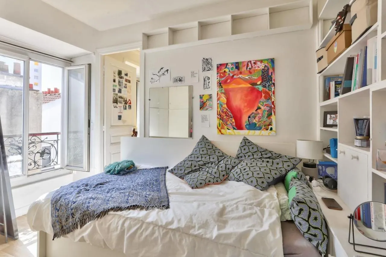 Bright Studio In Alesia - Paris 14 Apartment